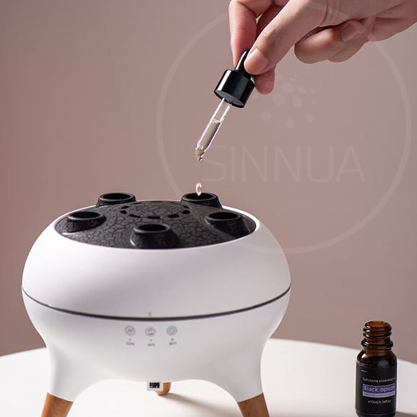 Humidificateur d'air "Méduse" & diffuseur d'huile essentiel