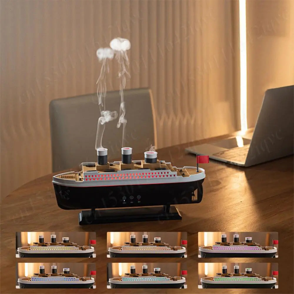 Humidificateur d'air Titanic, brume "méduse"