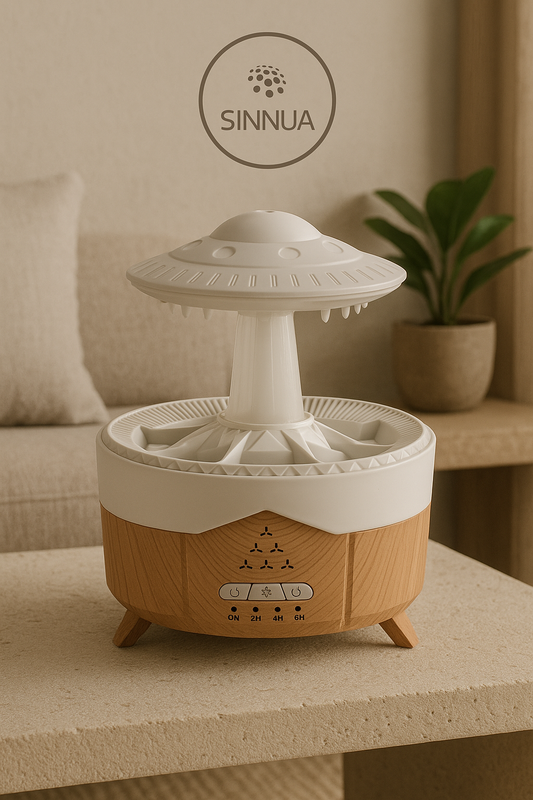 Zen - Humidificateur Diffuseur ASMR Effet Fontaine
